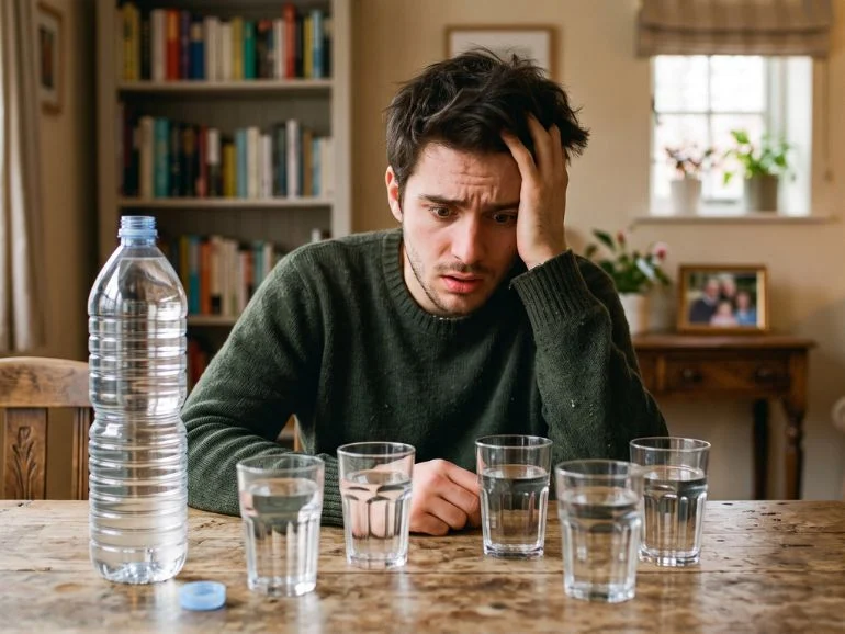Beber toda el agua de golpe es contraproducente para la buena hidratación